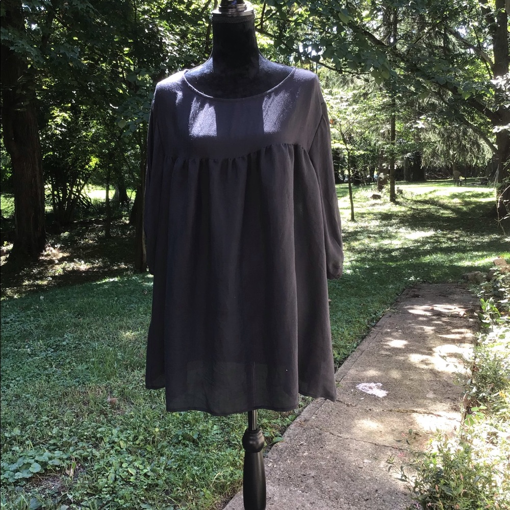 Zanzea light weight blouse with gathered bodice